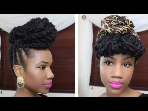 Braided Updo Hairstyles For Natural Black Women In 2015