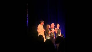 Matt Cohen, Robert Speight And Chad Lindberg Dancing