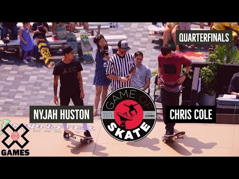 Nyjah Huston vs. Chris Cole - Game of Skate Quarterfinals