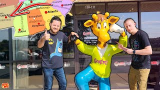 Delivered A 6 Foot Tall Giraffe To Retro Rick