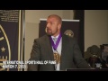 Triple H is inducted into the 2015 International Sports Hall of Fame: March 7, 2015