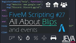 Fivem Scripting 27 - All About Blips