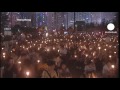 Demonstrators remember Tiananmen
