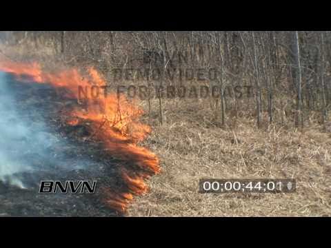 4/17/2009 Prescribed Burn Grass Fire Footage, Sherburne National Wildlife Refuge