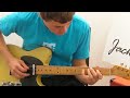 Smokin' Joe Robinson and a 50's Fender Broadcaster
