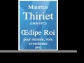 Maurice Thiriet 1906 1972 Dipe Roi Pour R Citant Soli ...