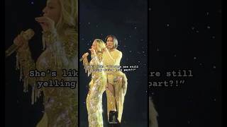 Kelly Rowland Telling The Audience To Shut Up