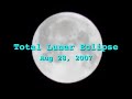 Lunar Eclipse Time Lapse