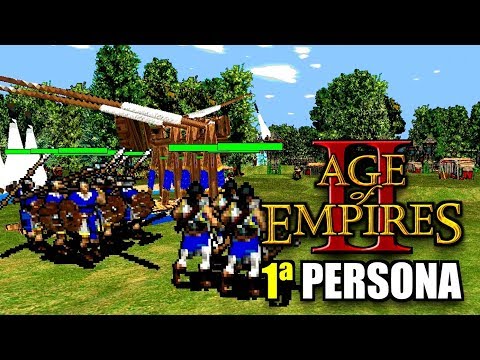 AGE of EMPIRES 2: OVERREIGN - AOE en PRIMERA PERSONA (ALPHA 3)