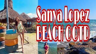 SANYA LOPEZ BEACH OOTD