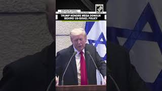 Great Woman, Im With You Trump Honours Mega Donor Miriam Adelson For Shaping Us-Israel Policiesl
