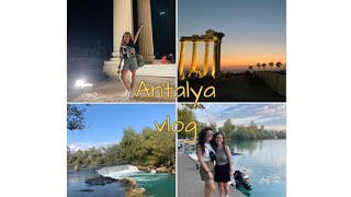 Antalya Vlogu Kız Kıza Tatil Mor Ve Ötesi