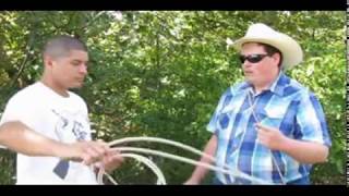 Tie-Down roper William MacLeod interviews roper Austin Fay