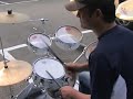 ハーフタイムシャッフル(Half time shuffle) 野外ドラム