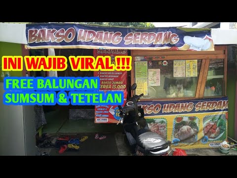 BAKSO UDANG SERDANG || TEMPAT KULINER ENAK DI JAKARTA PUSAT