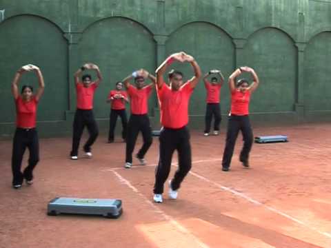 Aerobics session by Dr Vivek Bhartiya