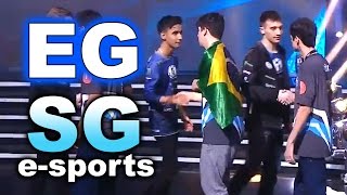 Eg Vs Sg E-Sports Brazil - Kiev Major Epic Legendary Dota 2