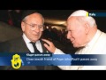 Pope's close Jewish friend buried in Rome: Jerzy Kluger taught John Paul II of Judaism, both Polish