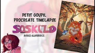 Petit goupil Timelapse Procreate