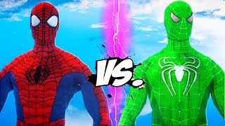 ULTIMATE SPIDERMAN VS GREEN SPIDER-MAN