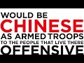 Armed Chinese Troops in Texas!