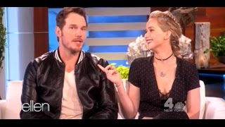 Jennifer Lawrence and Chris Pratt at The Ellen DeGeneres Show (11-10-2016) | Full interview Jennifer Lawrence and Chris Pratt at The Ellen DeGeneres Show (11-10-2016) | Full interview