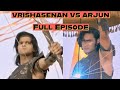 Vrishasenan vs Arjunan | kurushethra war | suryaputra karnan tamil episode |