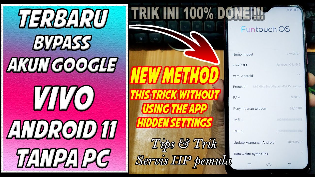 How to Bypass Frp Unlock Google Account Vivo Android 11 | How to Bypass Frp Unlock Google Account Vivo Android 11 |