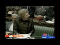 ¿Por qué Margaret Thatcher era conocida como "la dama de hierro"?
