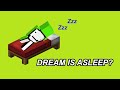 Dream Falls Asleep on Karl's Stream