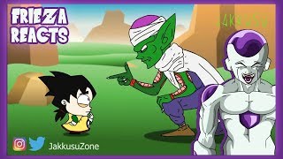 FRIEZA REACTS TO DRAGON BALL Z PARODY PICCOLO TRAINS GOHAN!