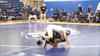 Wethersfield Wrestling vs East Hartford 1 9 2019