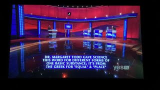 Only Two For Final Jeopardy, Yoshie Hill Day 3 - Alex Trebeks Final Game Part 66 1821