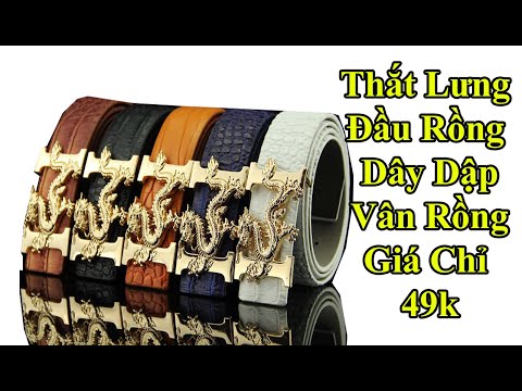 Thắt Lưng Đầu Rồng Giá Rẻ Nhất Thị Trường - Nịt Đầu Rồng - Thiện Army