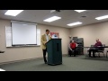 Toastmaster Speech Evaluator - Matthew James