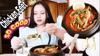 Chicken Feet Cooking Stylemukbangevelyn Par