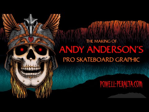 The Making of Andy Anderson's Pro Skateboard Graphic