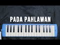 Not Angka Pianika Lagu Pada Pahlawan