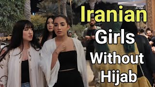 Living In Iran The Real Life Of Iranian Women Walking Tour In Kish Islands Cafe , Iran 4K