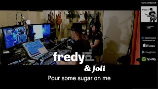 Pour Some Sugar On Me Def Leppard-Cover - Fredy Pi. & Joli - Akustik-Version - Live - 17-11-2020