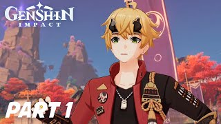 Archon Quest Chapter Ii Act I Walkthrough Gameplay Part 1 Japanese Dub Genshin Impact