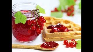 ЖЕЛЕ ИЗ КРАСНОЙ СМОРОДИНЫ ЖЕЛЕ ИЗ КРАСНОЙ СМОРОДИНЫ