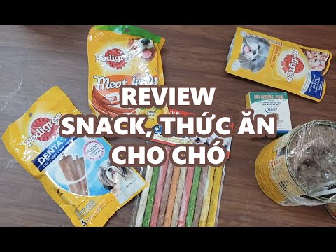 REVIEW Pedigree: thức ăn, patê, snack, denta stix của và Thuốc xổ giun Bio!!!