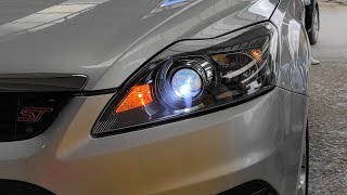 Ford Focus Mk2.5 Mercek Far Dönüşümü Hella G5 Bi Xenon