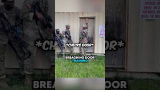 Breaching Door Training