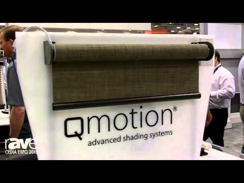 CEDIA 2015: QMotion Features Motion Shade With Wired or Wireless (via RF) Control