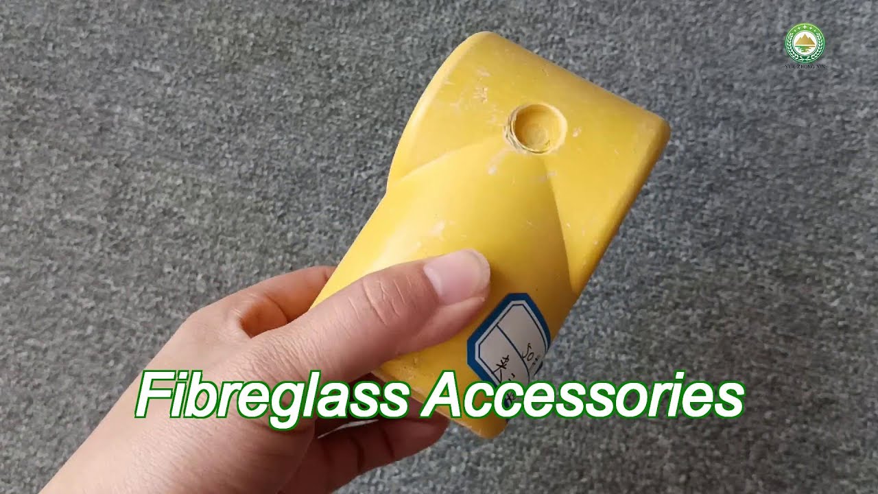 Frp Fence Pipe Connector Elbow Base Three-Way Yellow Smc Frp Fence Pipe Connector Elbow Base Three-Way Yellow Smc