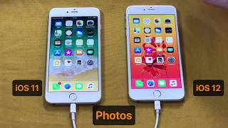 iOS 12 contre iOS 11: comparaison des performances