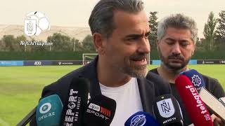 Cenk Sümer Və Samir Abasovun Açıqlamaları Medi̇a Üçün Açiq Məşq