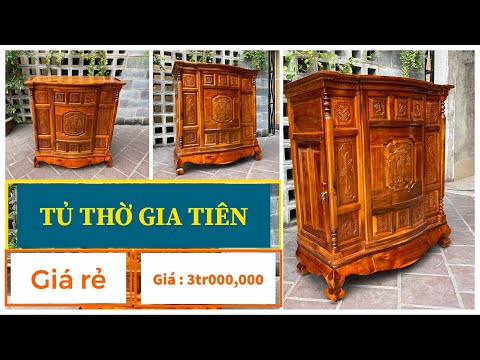 Tủ thờ gia tiên - tủ thờ giá rẻ mẫu mới 2020